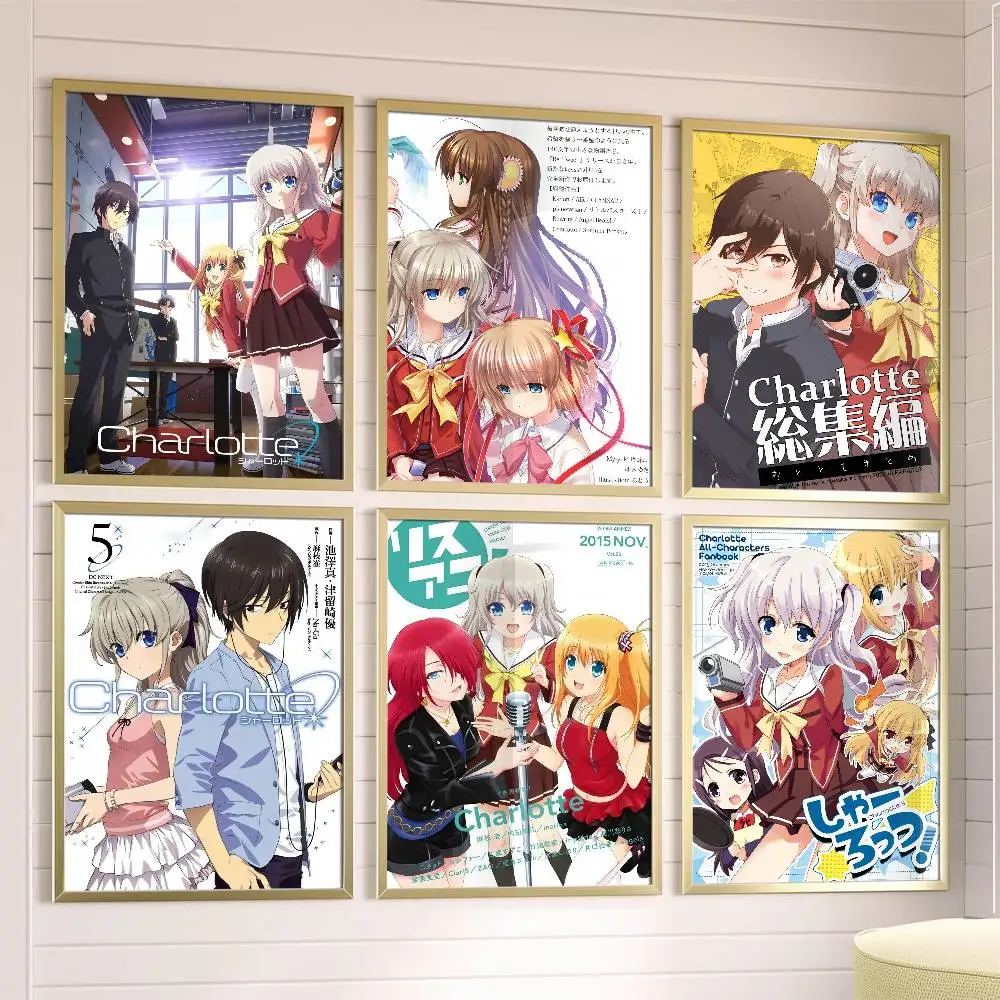 

Charlotte Cute Poster Posters,waterproof Paper Stickers,coffee Shops,bar Living Rooms