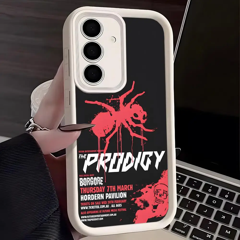 Coque de téléphone The Prodigy Band, étui souple en TPU pour Samsung S25 Ultra S24 Fe S23 S22 S23 A55 A54 A53 A35 A15 A16 A52 A25