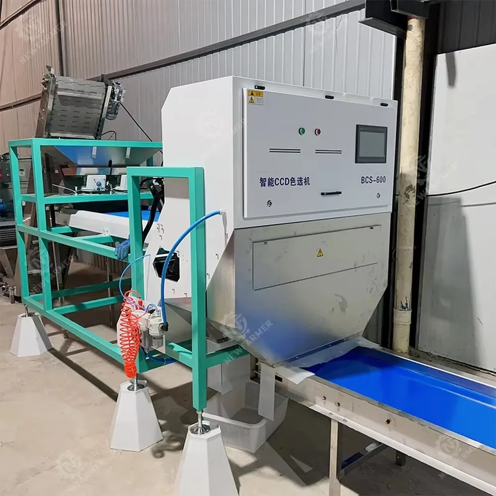 High Precision Rice Color Sorter Machine Seeds Optical Sorting Equipment Energy Saving Factory Direct Sales