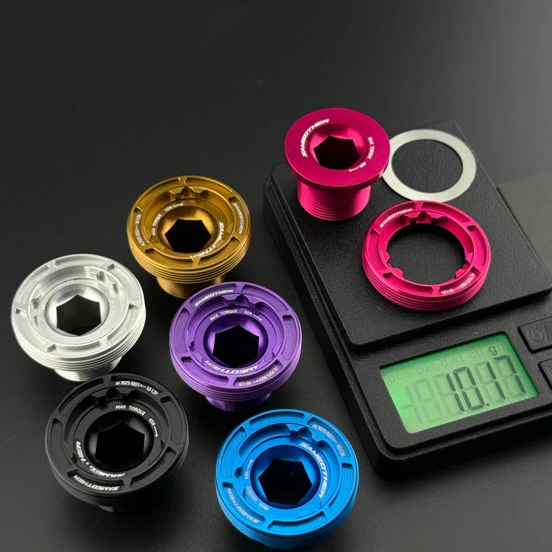 ApplicableSRAM DUB CrankM18andM30The ultra-light self-retracting lock cover/Screw 7075-T651Aluminum Alloy CNC Processing