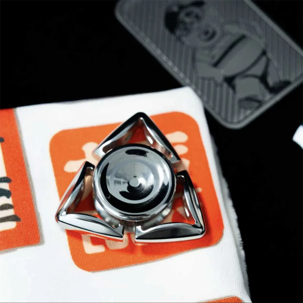 PPEDC Fidget Spinner alliage de titane curseur EDC jouets Anti-Stress main Spinner pour adultes enfants TDAH soulagement de l'anxiété jouets sensoriels