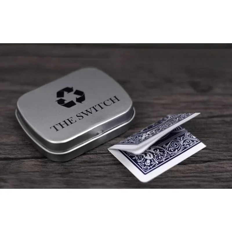 The Switch (Poker Gimmicks) by Shin Lim Card Magic Tricks Stage Comedy Mentalism Magic Close Up Accessories Illusions
