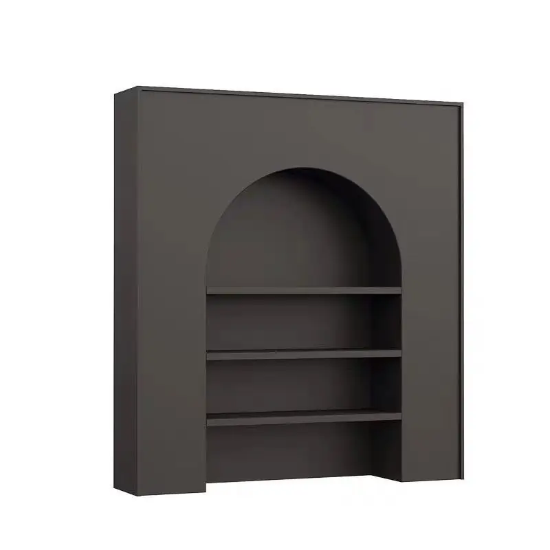 

Living room decorative cabinet anti-truth fireplace homestay simple white decorative shelf display cabinet cave