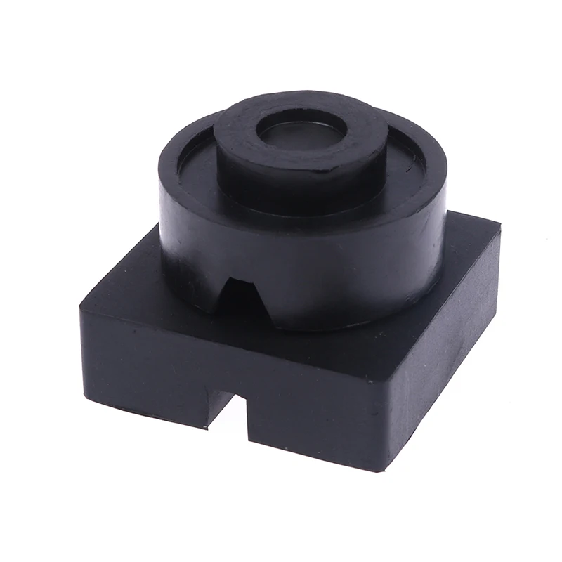 Universal Car Lift Jack Stand Rubber Pads Black Rubber Slotted Floor Jack Pad Frame Rail Adapter