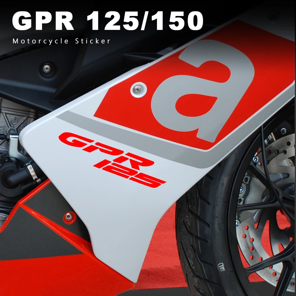 

Motorcycle Sticker Waterproof Decal GPR125 for Aprilia GPR 125 150 GPR150 Accessories 2019 2020 2021 2022 Motorbike Stickers