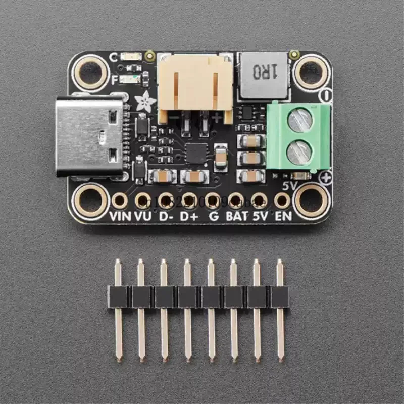 bq25185 USB / DC / Solar Charger with 5V Boost Board