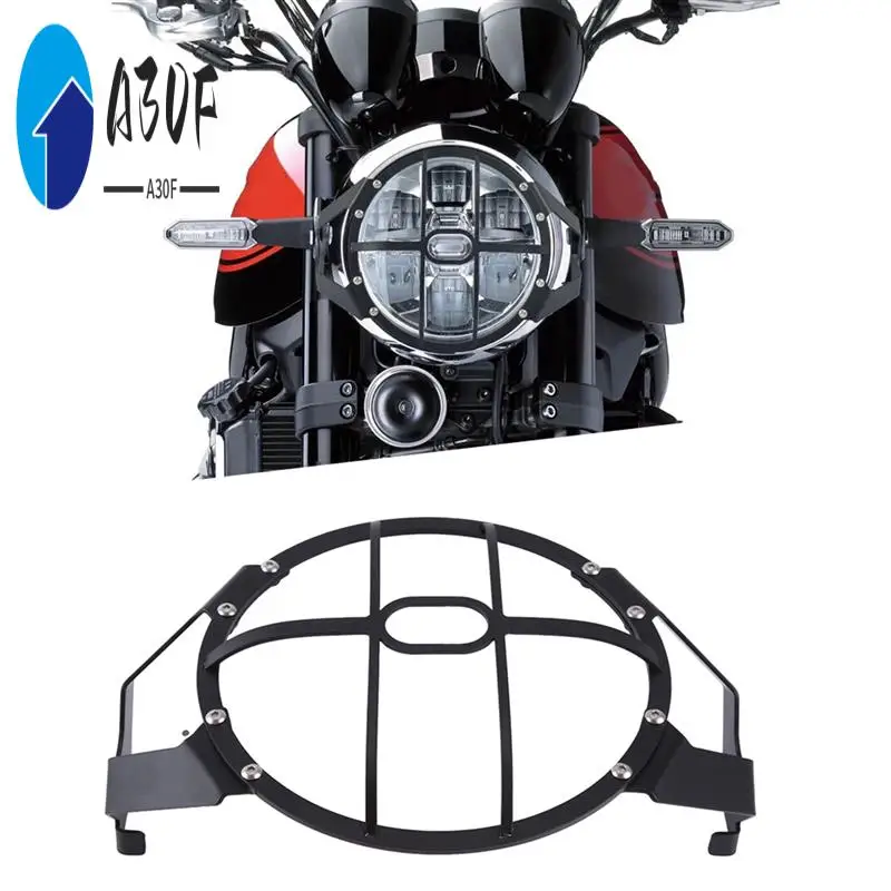 

A30F-For Kawasaki Z900RS W800 2017-2020 Headlight Protector Headlight Protection Net Protective Cover Accessories Component