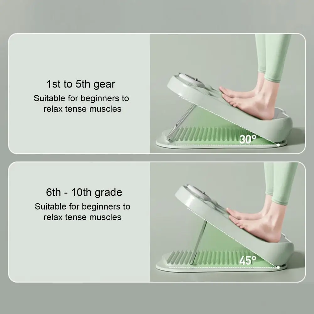 Multi-angle Foot Stretch Board Calf Stretcher Slant Board with Adjustable Timer Foot Massage Incline Wedge Physical Therapy