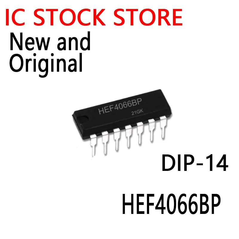 10PCS New and Original  DIP-14 4066  HEF4066  HEF4066BP