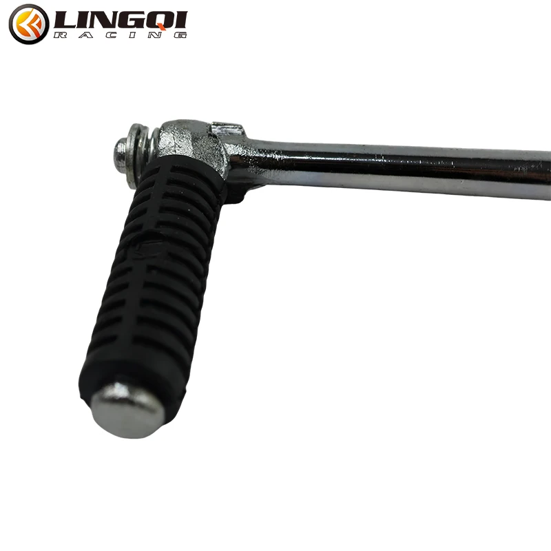LYNNCHI Motorcycle 13mm Mounting Hole Starting Lever Kick Start Starter Levers For 125cc 200cc 250cc Engine Dirt Pit Bike Parts