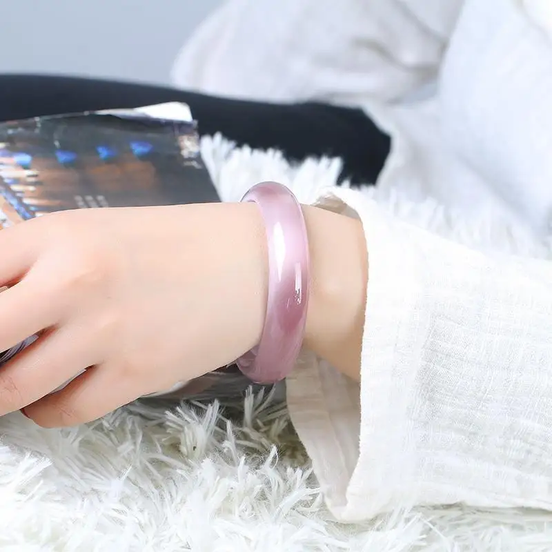 New Natural Light Purple Opal Bracelet Fashion Trend Women's Versatile Bracelets