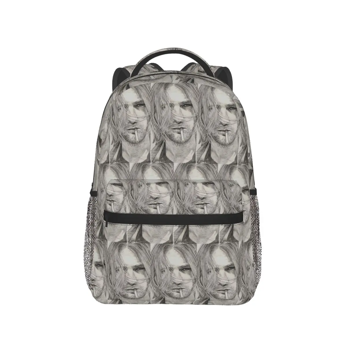 

Kurt Cobain 1 Backpack Hot Sale Daypack Large Capacity Children BookBag School Bag Shoulder Bags for Men Women