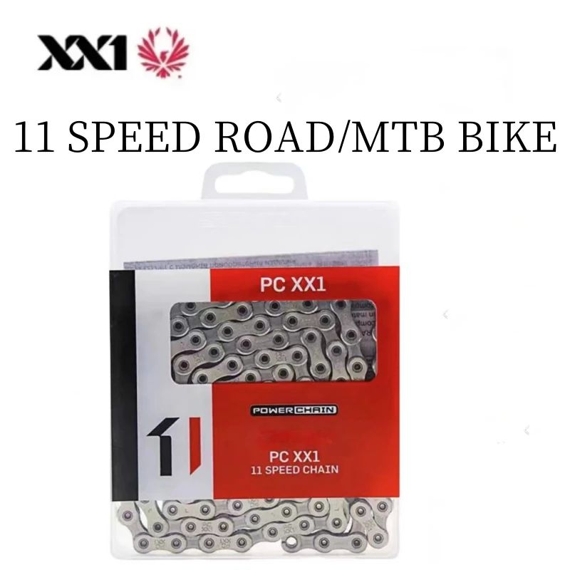 

PC XX1 1X11S 11Speed Bike Chain 11S 11V Hollow Mountain Bicycle Chain XX1 Original Sram Bicycle Chain MTB Bike Parts