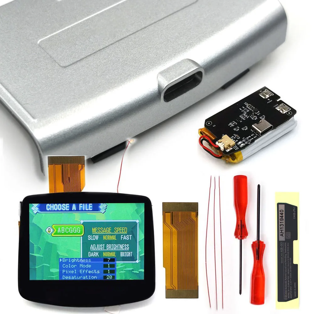 

Перезаряжаемый 3,0-дюймовый IPS-экран GBA V5 с высокой яркостью, предварительно ламинированный, для Gameboy Advance, с поддержкой режима Pixel Display