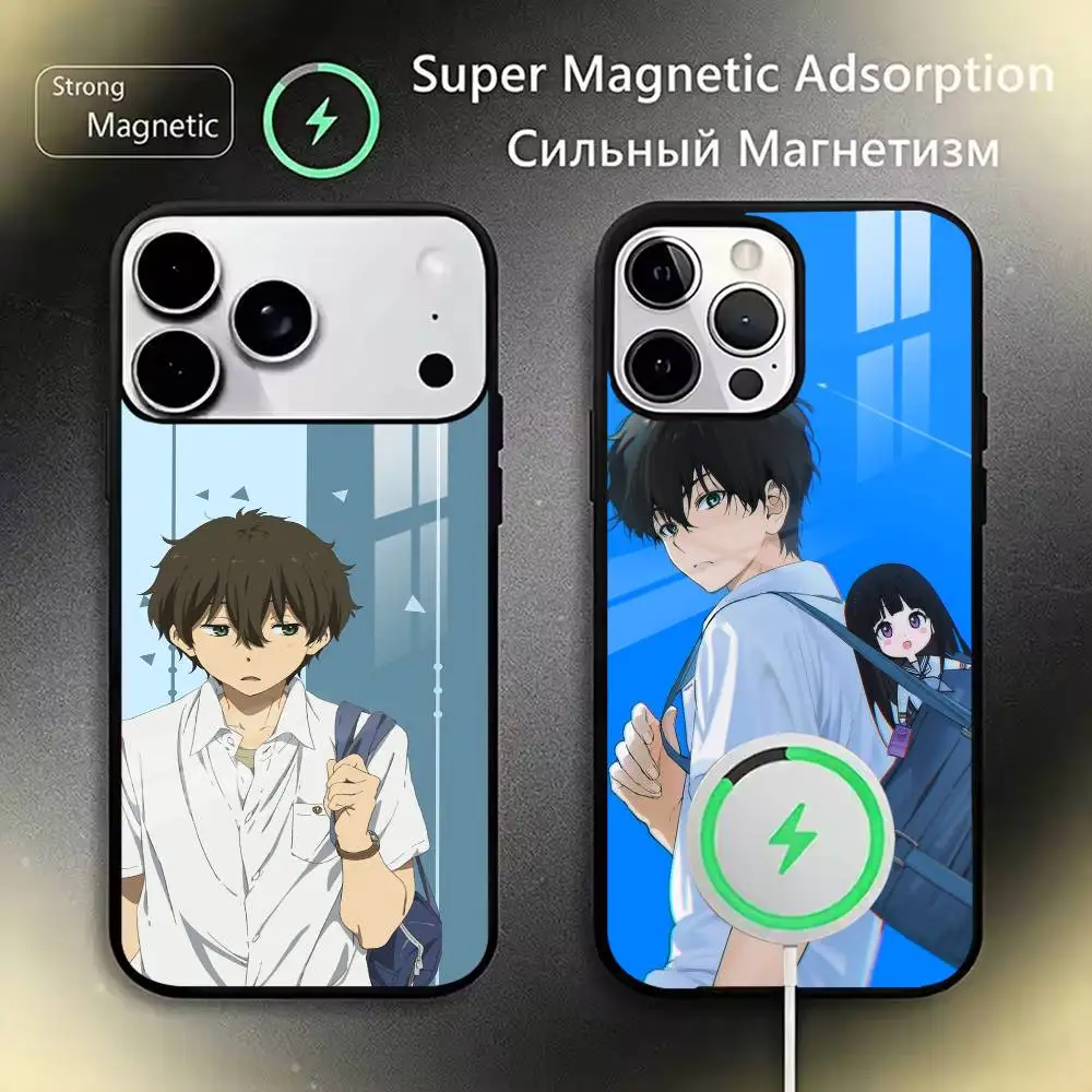 

Hyouka Houtarou Oreki Phone Case Magnetic with Magsafe Wireless Charging For iPhone17,16,15,14,13,12,11 Plus,Pro
