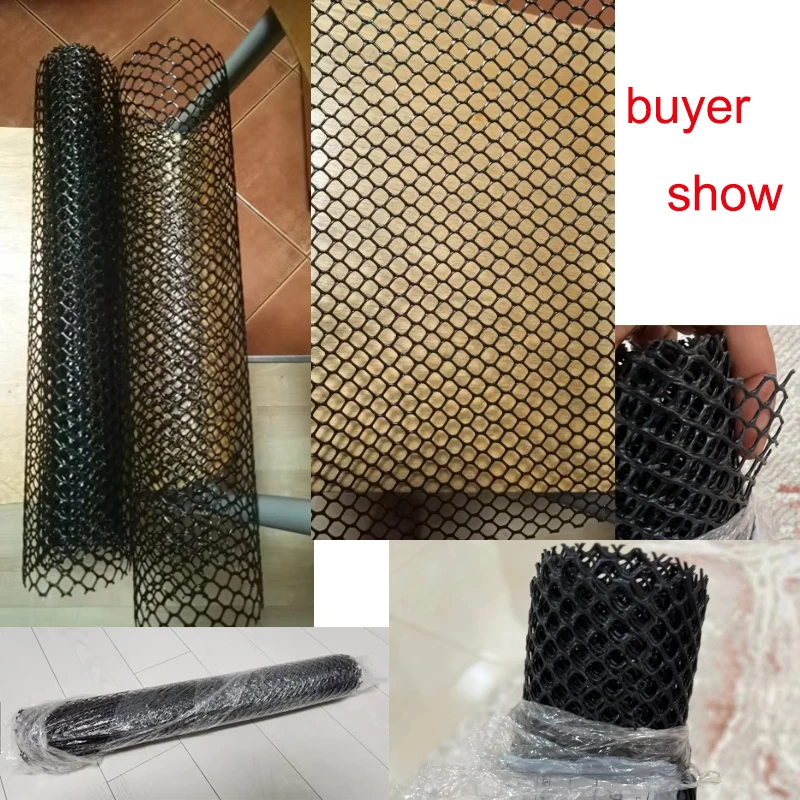 

Car Racing Grills ABS Plastic Racing Honeycomb Bumper Vent Tuning Grill Mesh Spoiler 120X40cm Universal Hood Vent Racing Grills