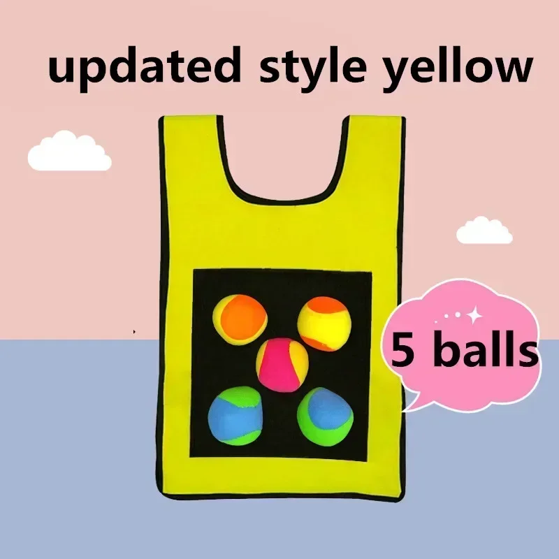 سترة جيرسي لاصقة للأطفال، لعبة تفاعلية بين الوالدين والطفل للبالغين في الهواء الطلق، دعائم الهدف، لعبة عيد ميلاد رياضية