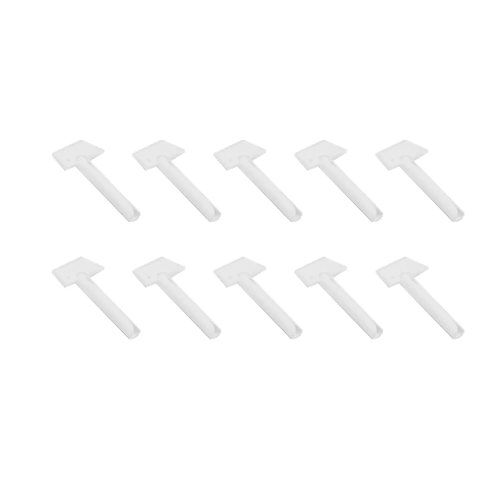 

20pcs Tube Squeezer Toothpaste Dispenser Glue Squeezing Tool Durable Plastic For Cream Packaging Scraping White Easy Use No