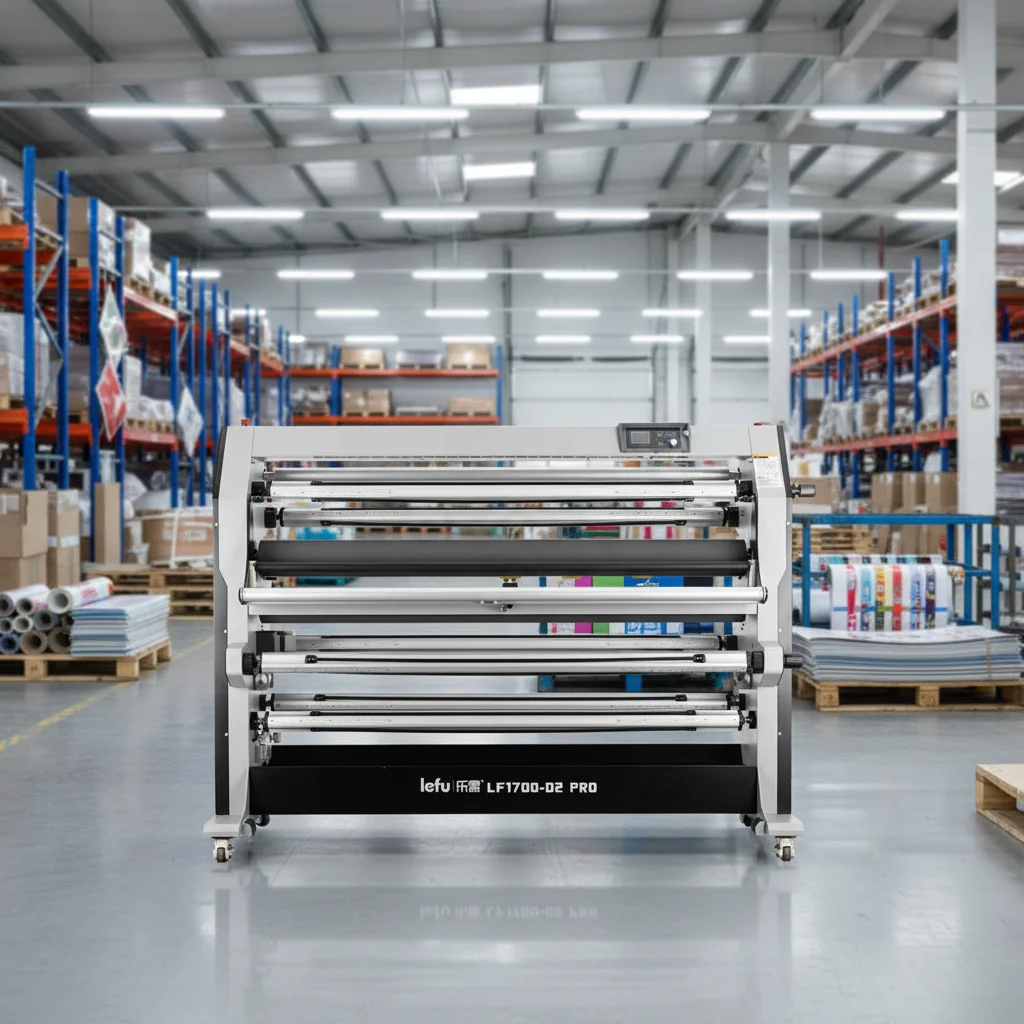 Hot Sale 1700-D2 Pro Low‑bubble lamination Laminating Machine Automatic Roll To Roll Vinyl Laminator