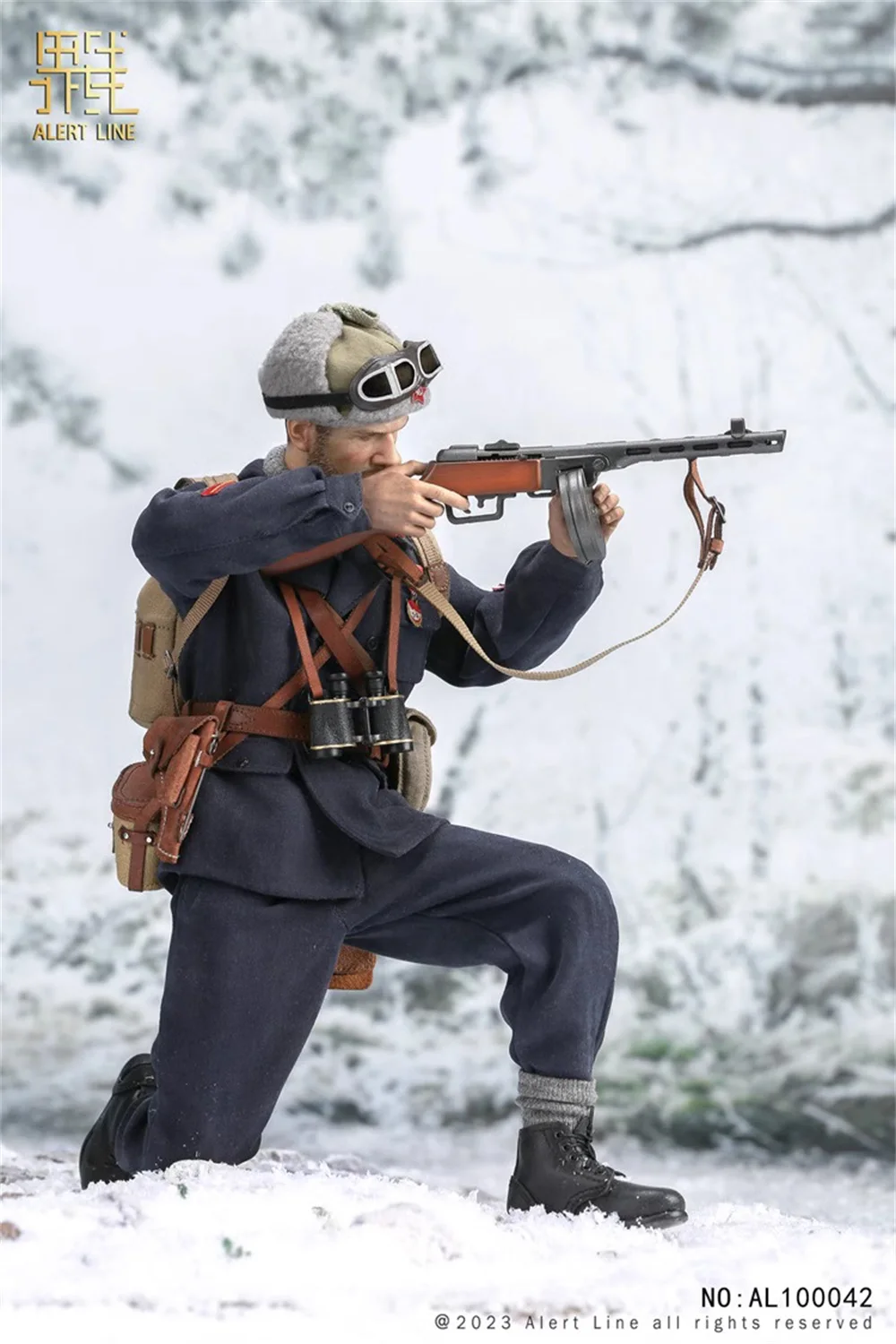 1/6 Red Alert AL100042 WWII Series Soviet Mountain Army Soldier Winter Movable Action Figure Gift For Fans Collect