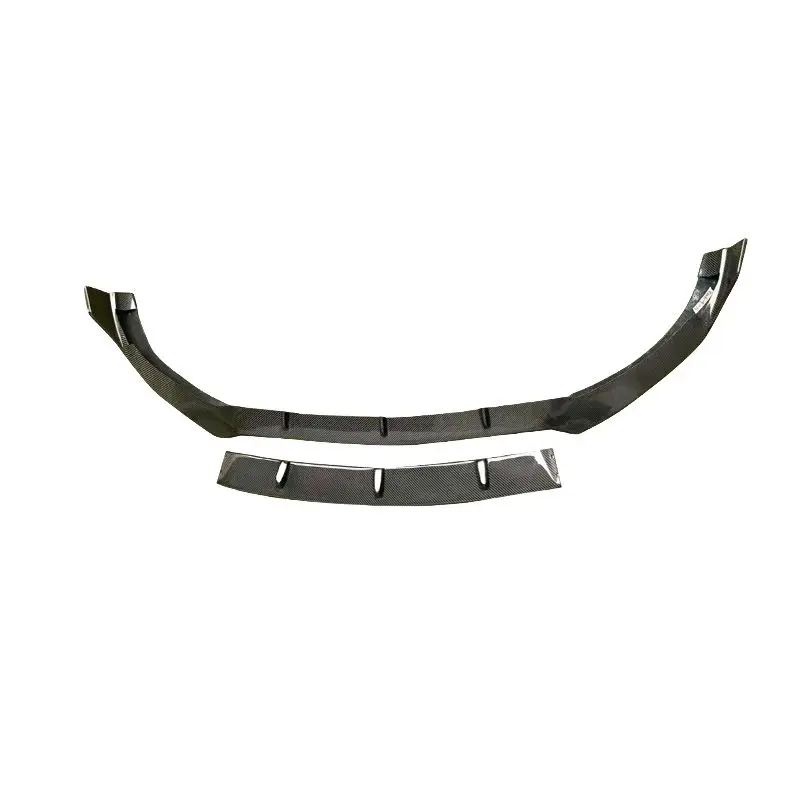 Style carbon fiber front lip car Front Bumper Spoiler Front deflector for Mercedes Benz W205 C63 2015-2021 Babos