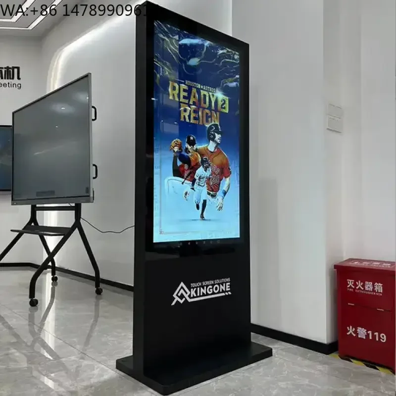 

Ultra Thin 55 Inch Indoor Touch Screen LCD Outdoor Advertising Kiosk Software Display Digital Signage And DisplaysFully Customiz
