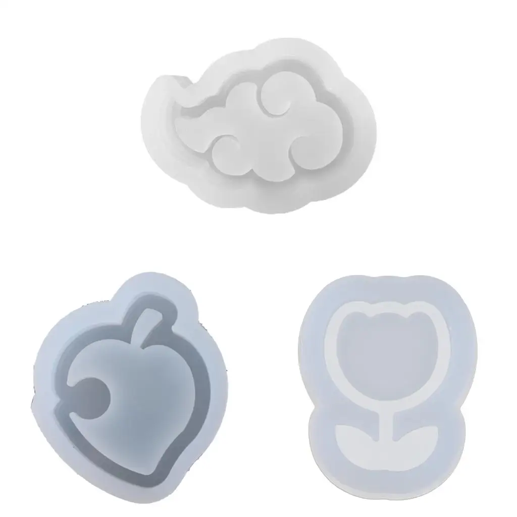  Liquid Sand Accessories Mold Handmade Jewelry Making Mould Silicone Epoxy Keychain Pendant Moulds for Craft Enthusiasts