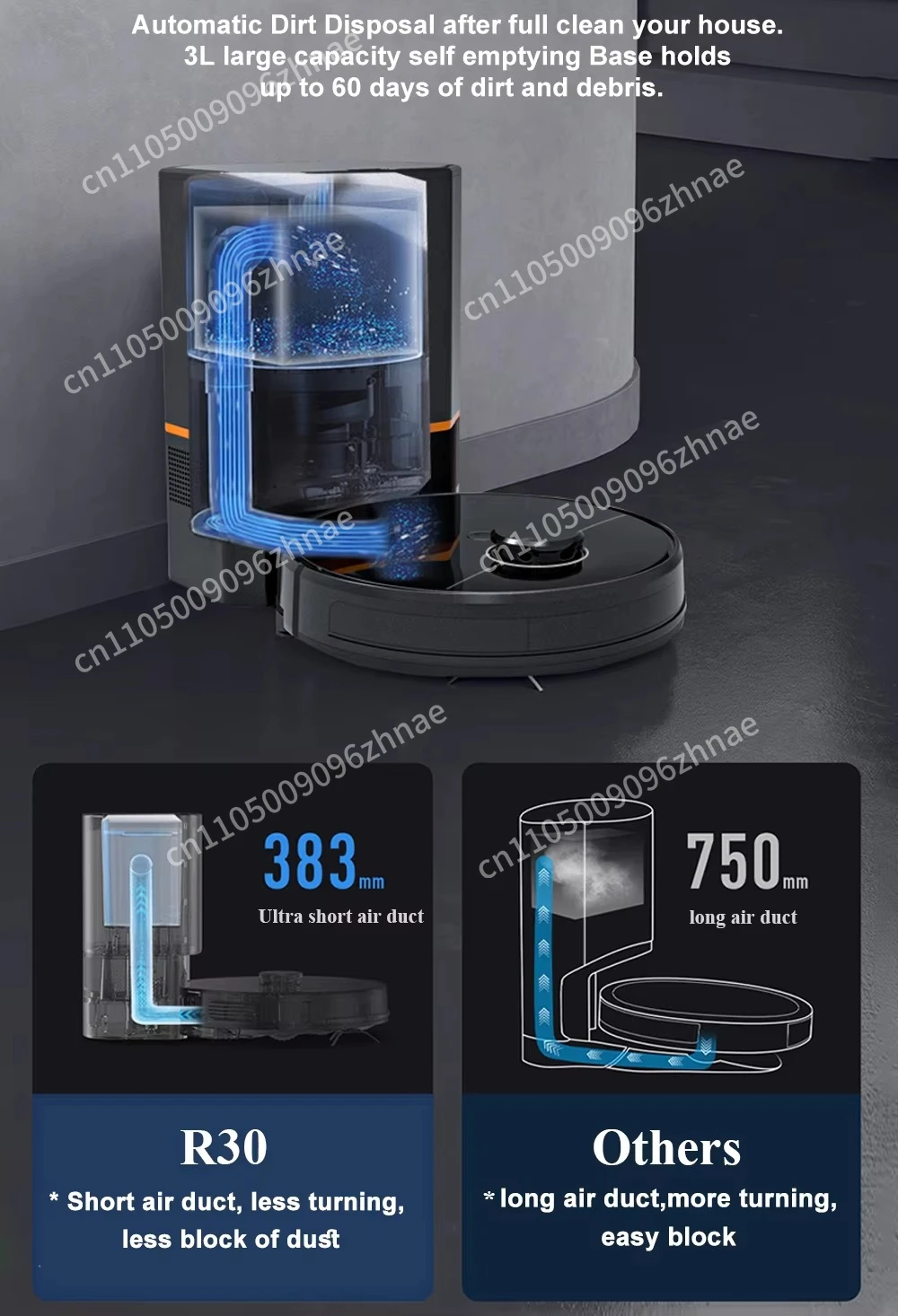 Vacuum cleaner with wet and dry function, can be controlled by the application,equipped with brushless motor, suitable for home