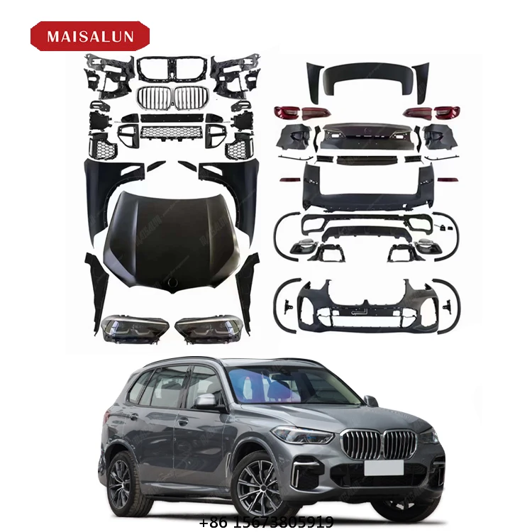 Exterior Tuning Auto Parts for  X5 E70 2006-2013 Automotive Facelifts the Newer Generation X5M F95 19-23 Converted Body Kit
