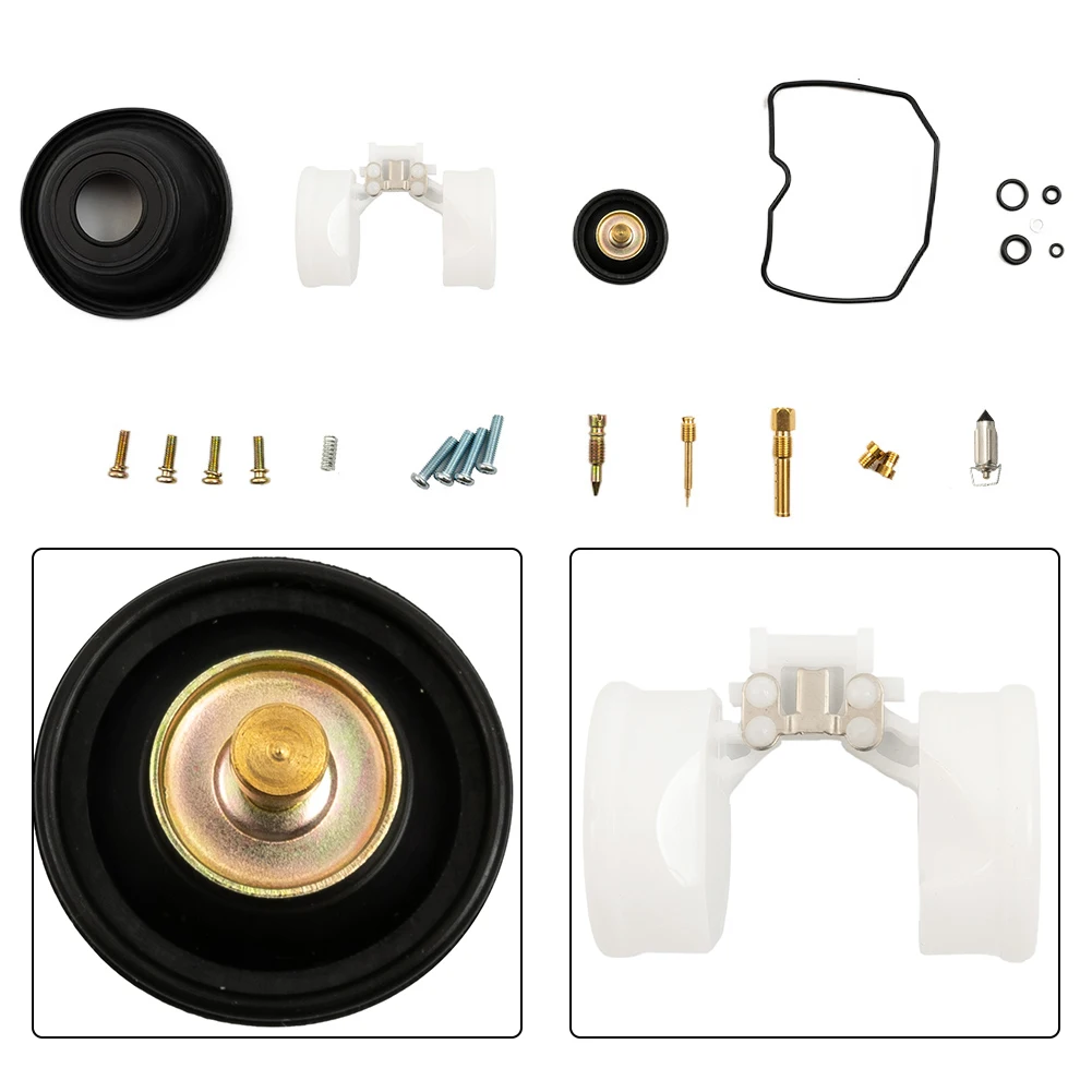 1 Set Carburetor Rebuild Kits For Kawasaki KLR650 KLR 650 1987-2018 Carburetor Repair Kit Auto Replacement Parts