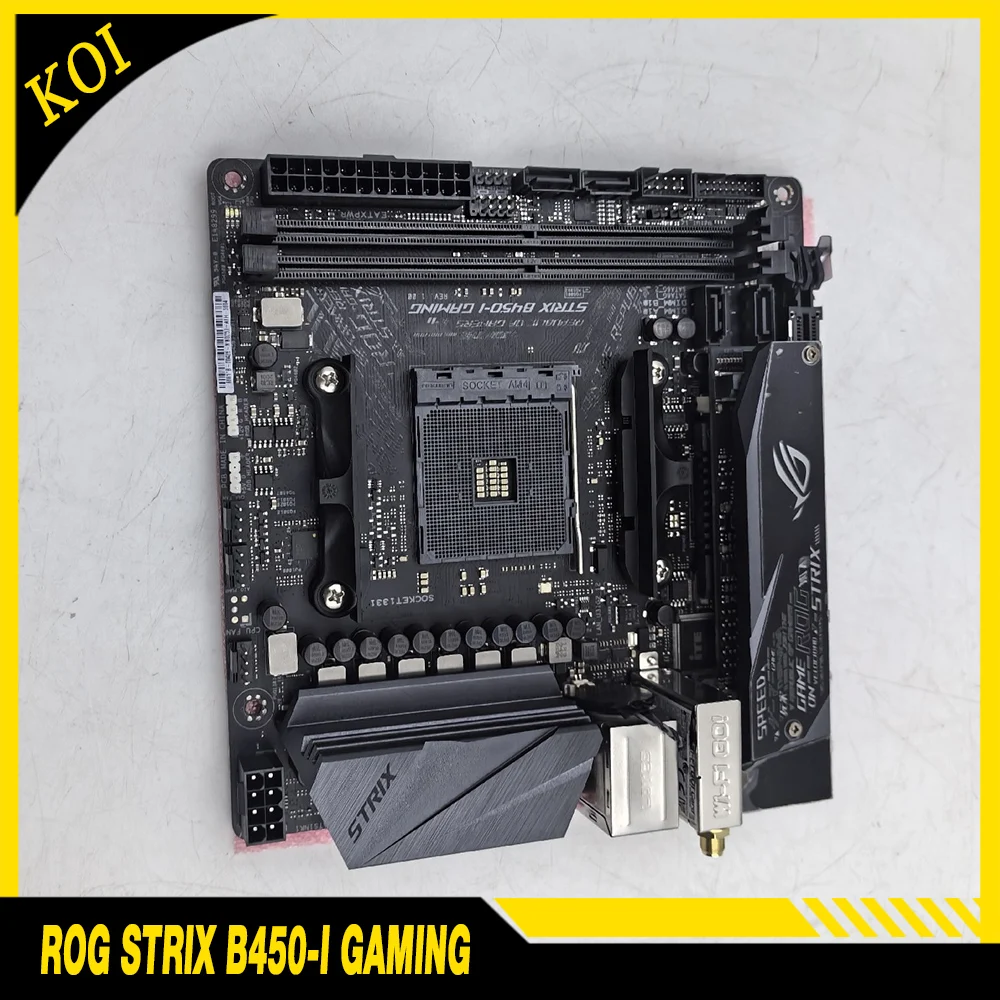 For A-S-U-S  ROG Strix B450-I Gaming AMD Ryzen 2 AM4 DDR4 HDMI mITX motherboard