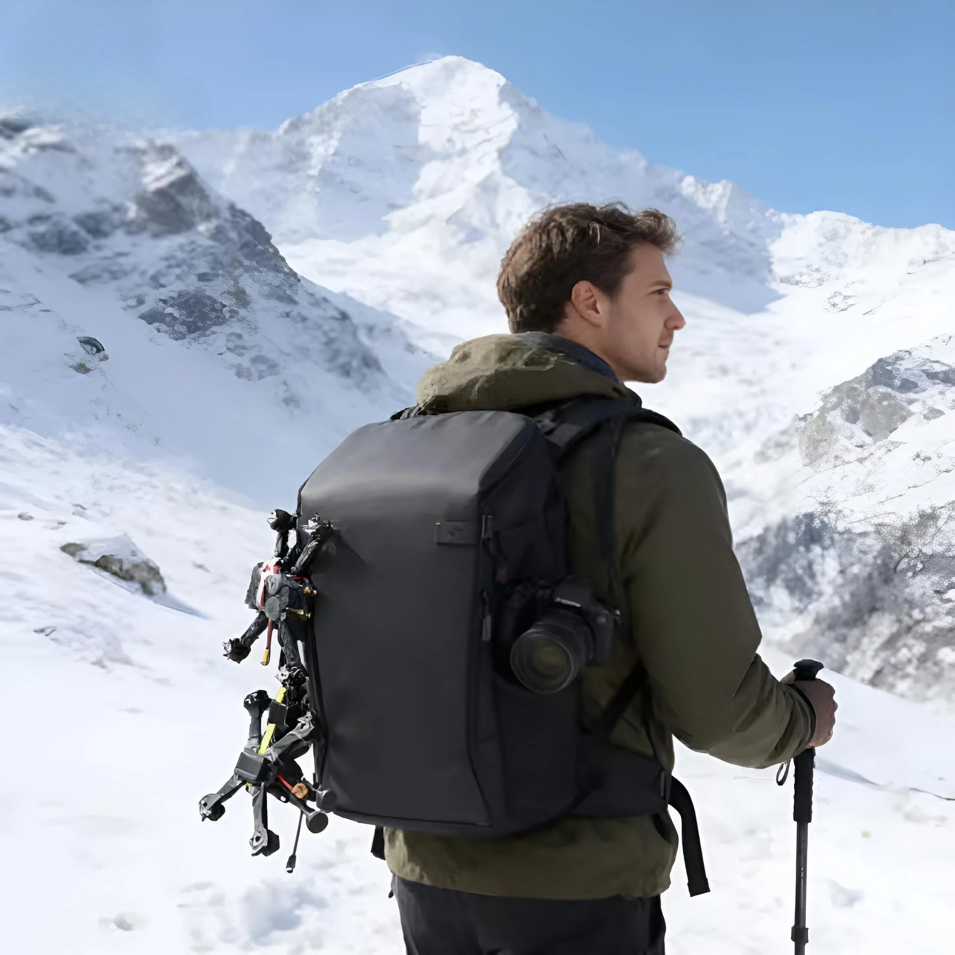 

Универсальный портативный рюкзак - совместим с DJI Avata 2 - подходит для хранения DJI NEO / Mavic 3 Pro / DJI Air 3