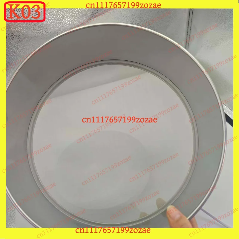 k3 30cm Diameter Stainless Steel 304 Sieve Screen for Electric Vibrating Sifter - 10cm Height, Interchangeable Mesh