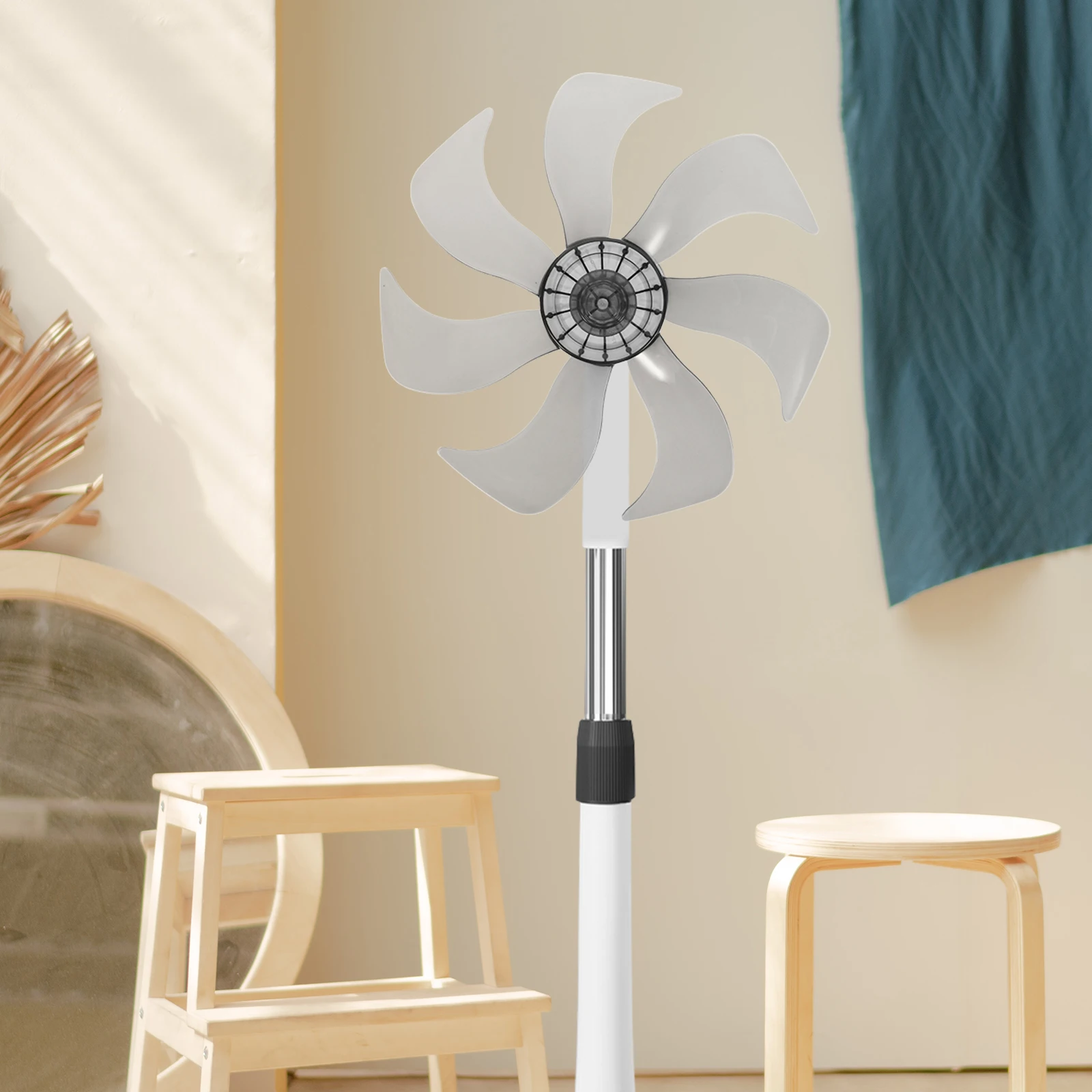 

14 Inch Electric Blades Replacement Parts for Standing Table Fan Plastic Fan Accessories Black Color 350mm