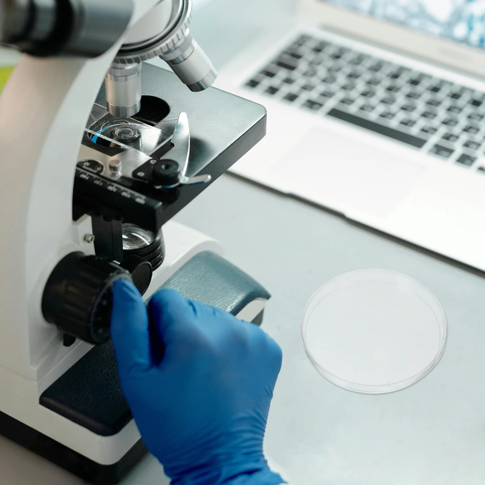 

10 Pcs Cell Culture Dish Autoclavable Petri Dishes with Lids Chemistry Agar Plate Lab Equipment