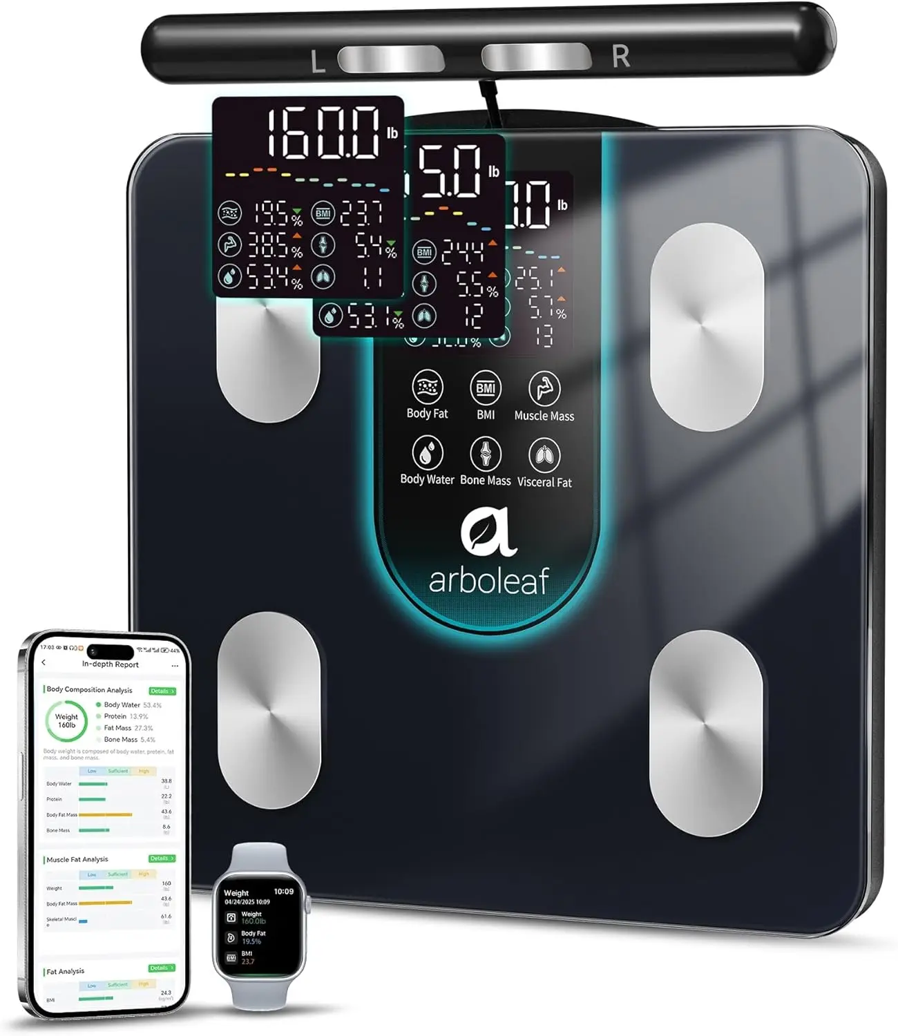 Smart Scale With 8-…