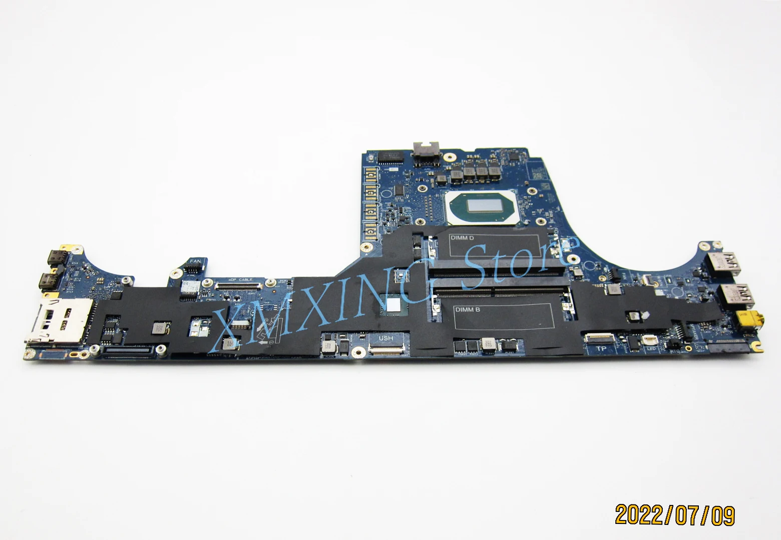 FULCOL For DELL PRECISION 7540 Laptop Motherboard i7-9850H CPU LA-H271P CN-0GRT7C 0GRT7C GRT7C Tested 100% wo