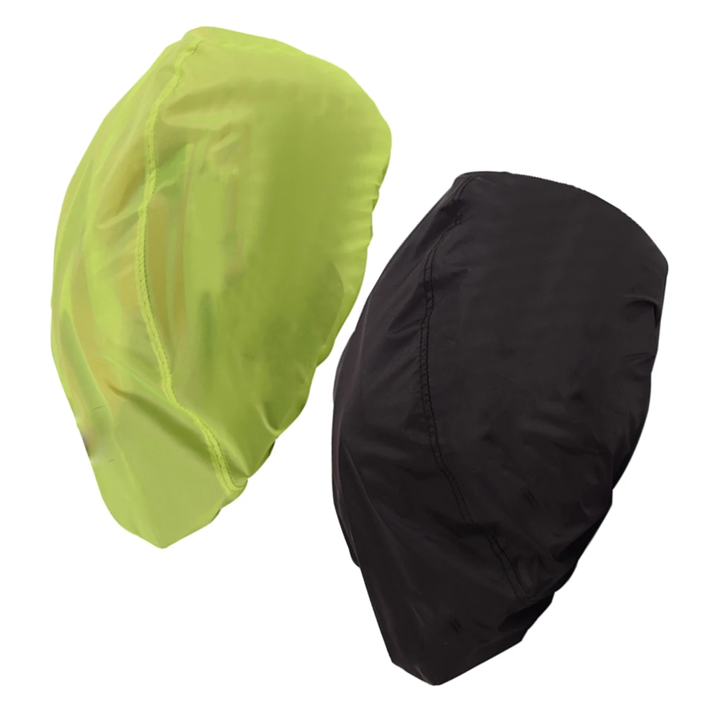 

2pcs Bike Cover Windproof Waterproof Rainproof Reflective Breathable Fit For Bicycle Motorcycle Full Face Helmets