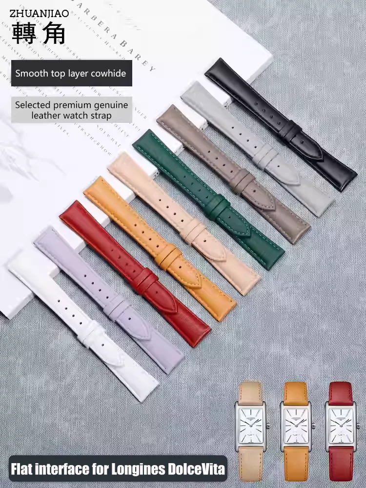 

Высококачественный ремешок для часов из натуральной кожи 15/17 мм водонепроницаемый мягкий удобный ремешок для часов женский браслет аксессуары для часов ремень на запястье