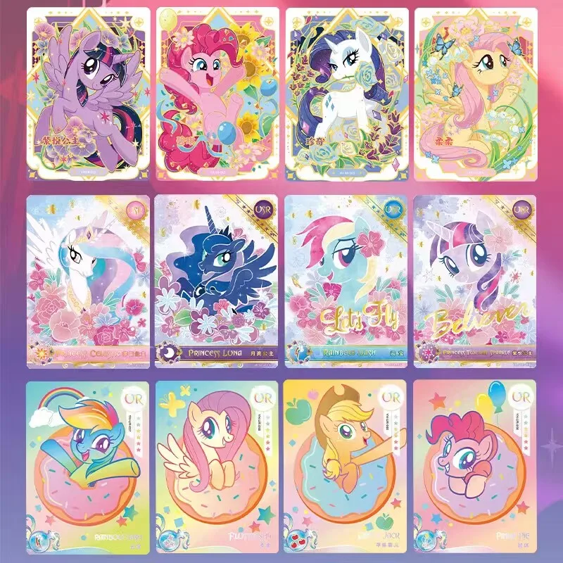 KAYOU Authentic My Little Pony Friendship Eternal Card-Rainbow Edition 4 SEA TCG Trading Cards Rare Foil Collectibles