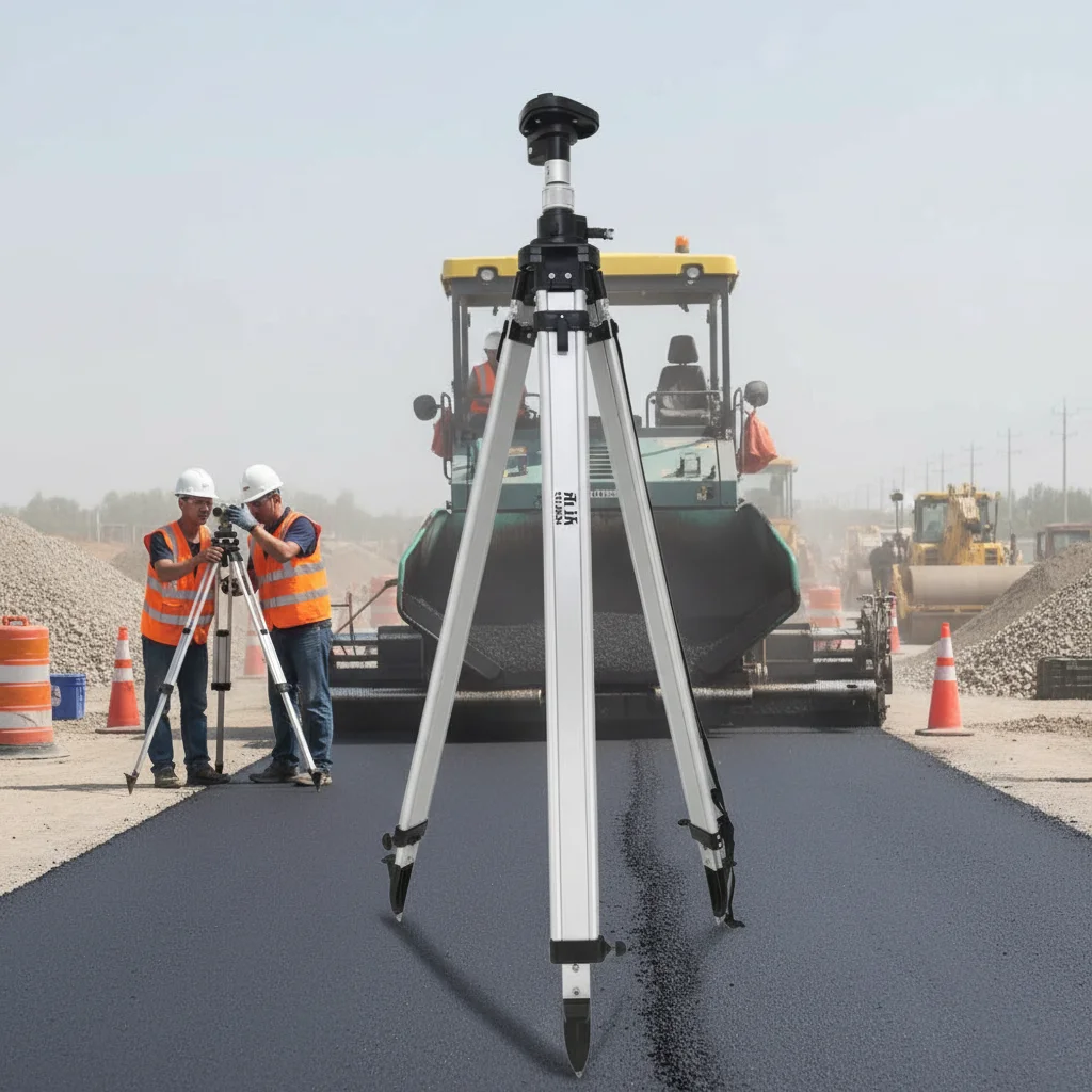 

HT-01 Good Stability and Quality Land Leveling Heavy Duty Tripod Survey 4M for Rotary Laser