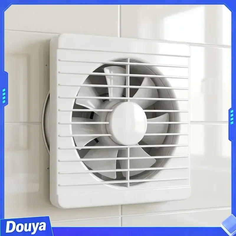 100-150mm Industrial Grade Wall Mount Exhaust Fan | Ball Bearing Motor for Long-Lasting, Low-Noise Operation