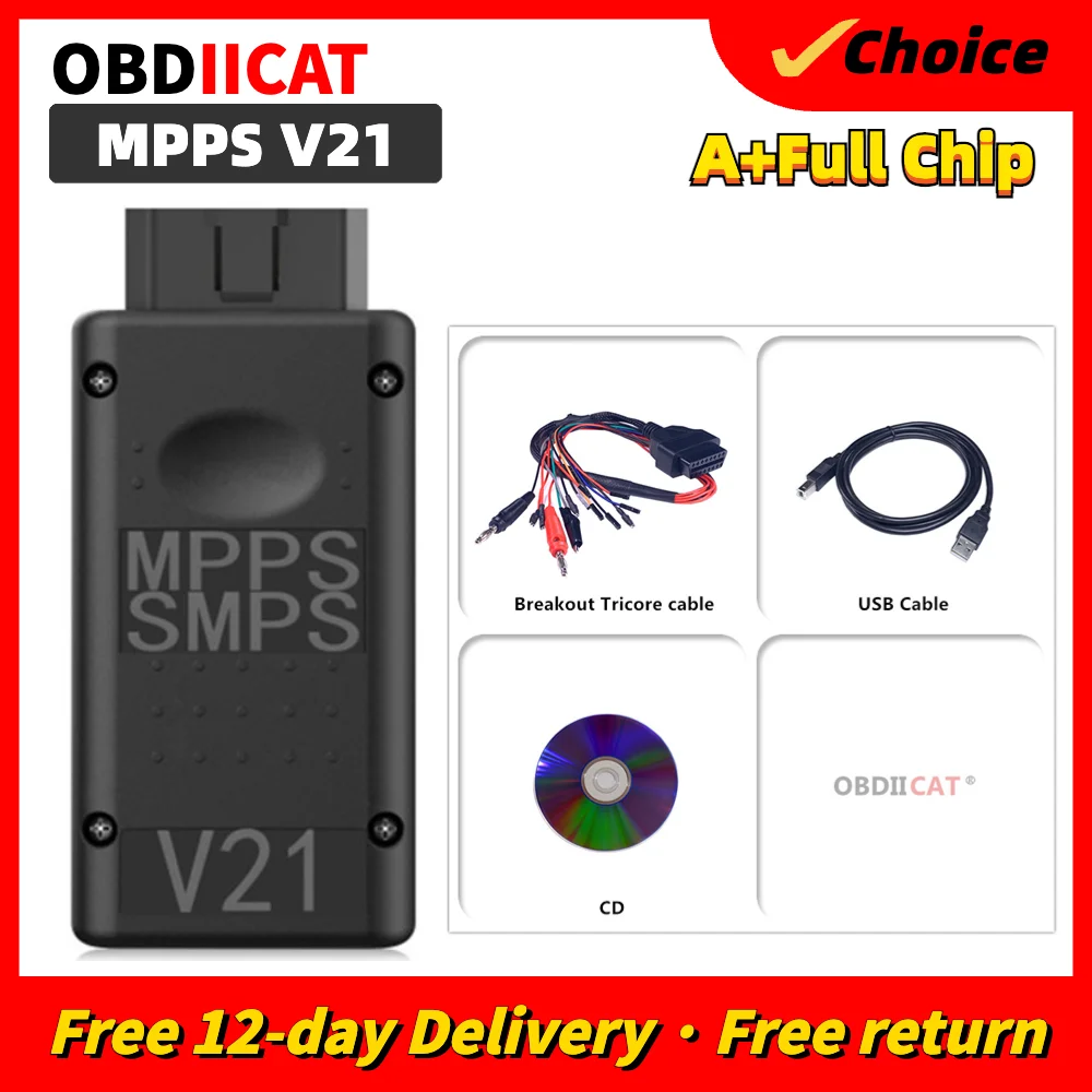 Mpps V21 V18 V16 Obd2 Интерфейсный Кабель Чипа Ecu Для Edc15 Edc16 Edc17 Автомобильные Диагностические Инструменты Многофункц...