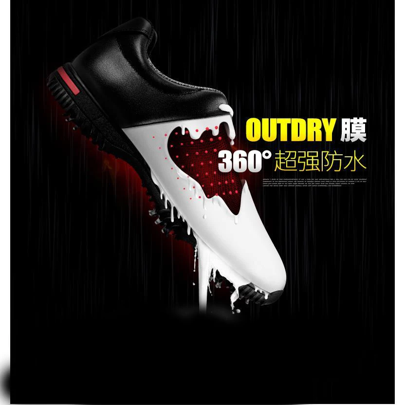 Golf Shoes Mens Waterproof Breathable Golf Shoes Non-slip Training Shoes Mens Sports Spike Shoes High-quality sneakers