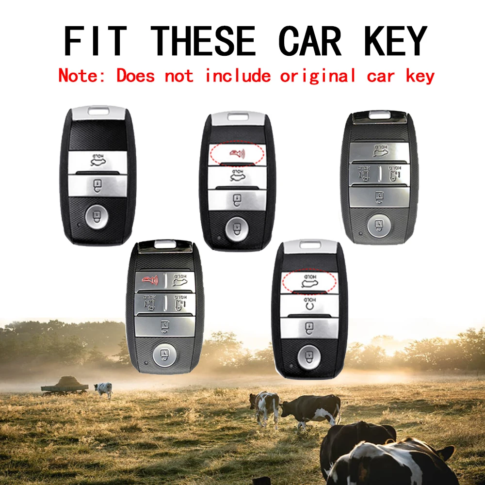 حافظة مفاتيح السيارة لكيا سبورتاج سيراتو أوبتيما K3 K5 سورينتو نيرو LX EX نيرو S بجولة 2016 اكسسوارات