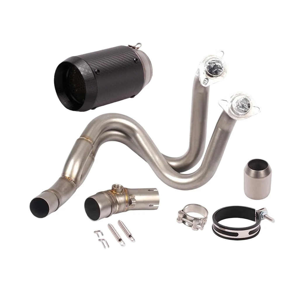 Für Kawasaki Ninja Z650 650 Z650RS 2017-2023 Auspuffrohre Komplettes Auspuffsystem Schalldämpfer – Detail 2