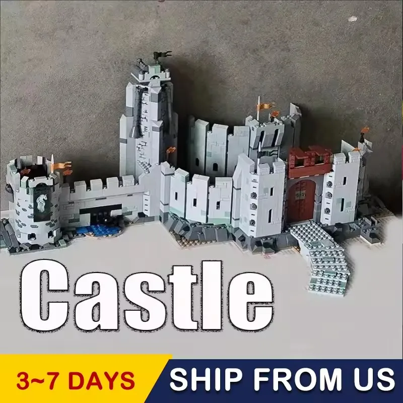 

1368 шт., строительные блоки Battle Of Helm's Deep, 16013, совместимые с сборкой 9474, модель кирпича, игрушки, детский подарочный набор на день рождения