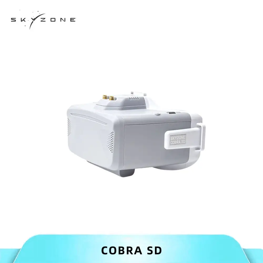 

SKYZONE COBRA SD 4.3 inch LCD 800X480 FPV Goggles Screen 5.8G 48CH Diversity Receiver Heat-Sink Fan for RC Racing Plane Drone