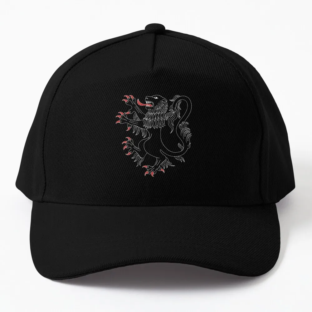 Lion Rampant Sable Baseball Cap Hats Baseball Cap Sun Cap Icon Hat For Women Men's