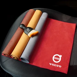 Car Cleaning Soft Brush Microfiber Towel Dust Removal Tool For Volvo V60 V40 XC90 S60 XC60 V50 S90 XC40 T6 V90 EX90 C40 S40 C70